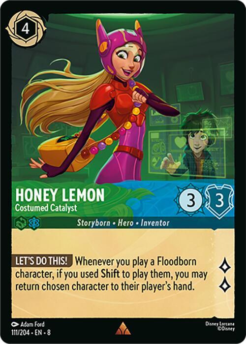 Honey Lemon - Costumed Catalyst (111/204) [Reign of Jafar] (ONLINE ORDER ONLY)