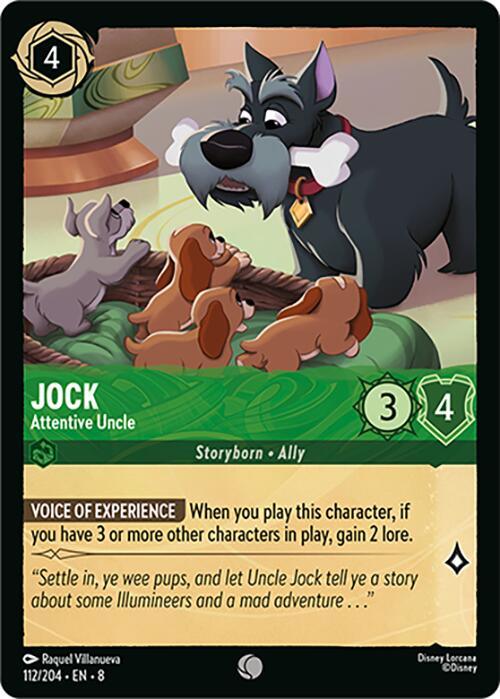 Jock - Attentive Uncle (112/204) [Reign of Jafar] (ONLINE ORDER ONLY)