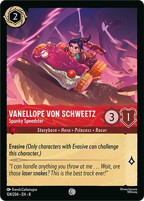 Vanellope Von Schweetz - Spunky Speedster (124/204) [Reign of Jafar] (ONLINE ORDER ONLY)