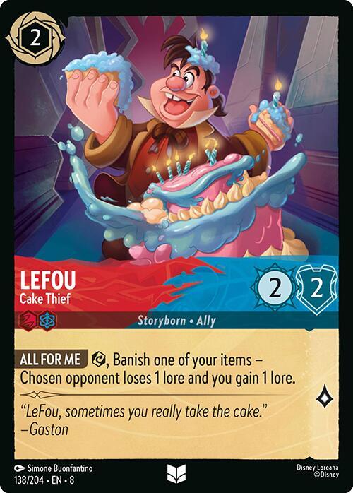 LeFou - Cake Thief (138/204) [Reign of Jafar] (ONLINE ORDER ONLY)