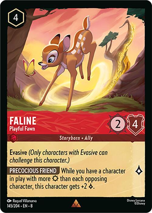 Faline - Playful Fawn (145/204) [Reign of Jafar] (ONLINE ORDER ONLY)