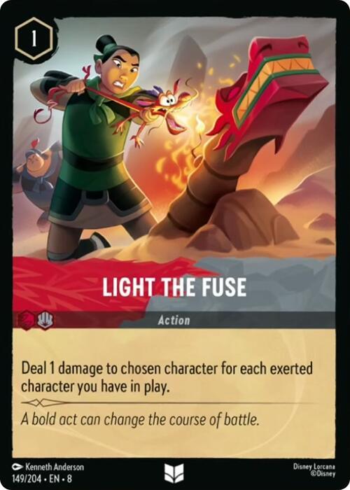 Light the Fuse (149/204) [Reign of Jafar] (ONLINE ORDER ONLY)