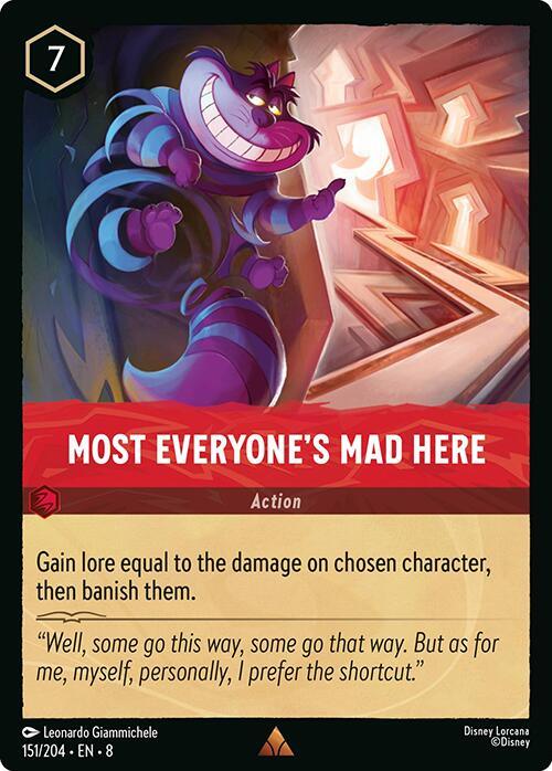 Most Everyone's Mad Here (151/204) [Reign of Jafar] (ONLINE ORDER ONLY)