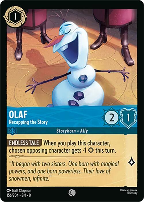 Olaf - Recapping the Story (154/204) [Reign of Jafar] (ONLINE ORDER ONLY)