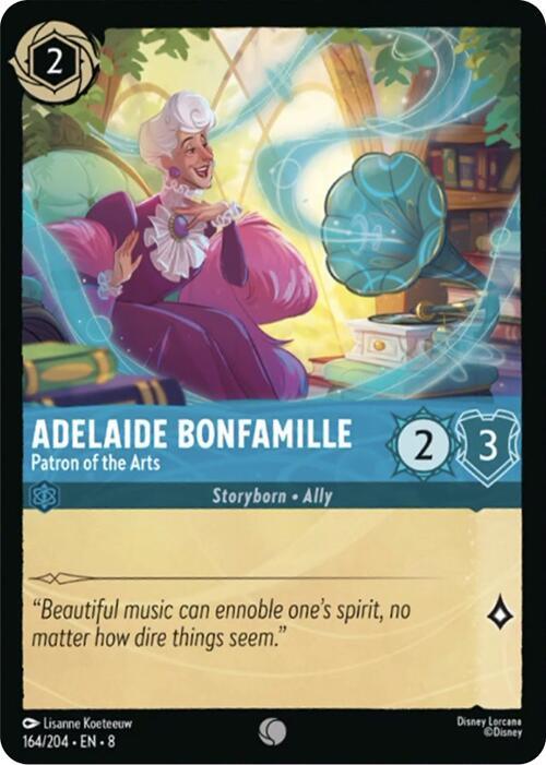 Adelaide Bonfamille - Patron of the Arts (164/204) [Reign of Jafar] (ONLINE ORDER ONLY)