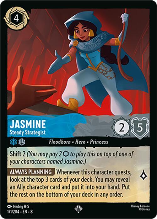 Jasmine - Steady Strategist (171/204) [Reign of Jafar] (ONLINE ORDER ONLY)