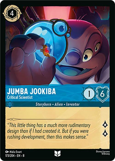 Jumba Jookiba - Critical Scientist (173/204) [Reign of Jafar] (ONLINE ORDER ONLY)