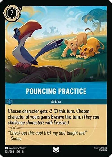 Pouncing Practice (176/204) [Reign of Jafar] (ONLINE ORDER ONLY)