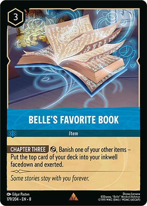 Belle's Favorite Book (179/204) [Reign of Jafar] (ONLINE ORDER ONLY)