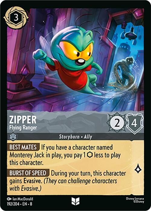 Zipper - Flying Ranger (192/204) [Reign of Jafar] (ONLINE ORDER ONLY)