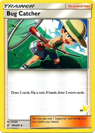 Bug Catcher (189/236) (Pikachu Stamp #44) [Battle Academy 2020] (Online Only)