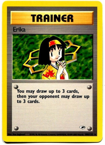 Erika (100/132) [Gym Heroes Unlimited] (Online Only)