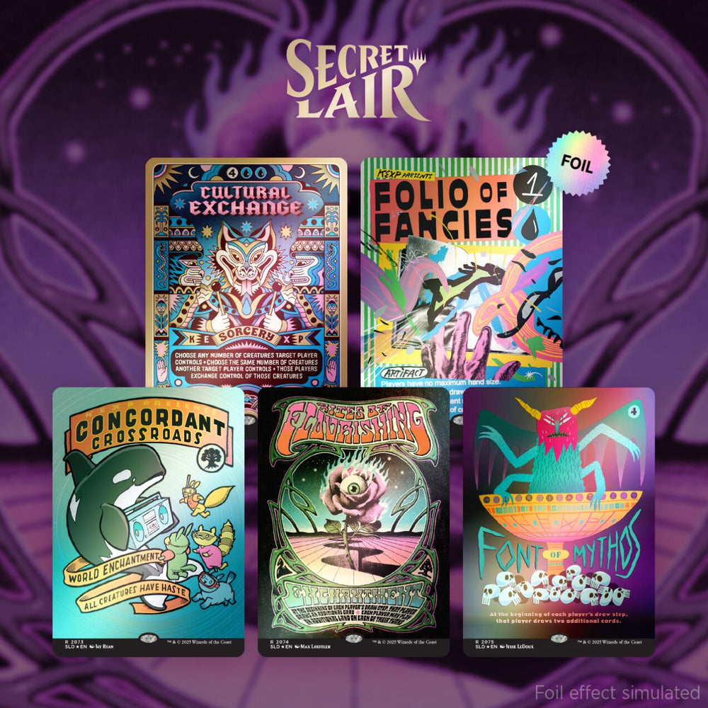 Secret Lair Drop: KEXP: You Are Not Alone - Rainbow Foil Edition [SLD] (ONLINE ORDER ONLY)