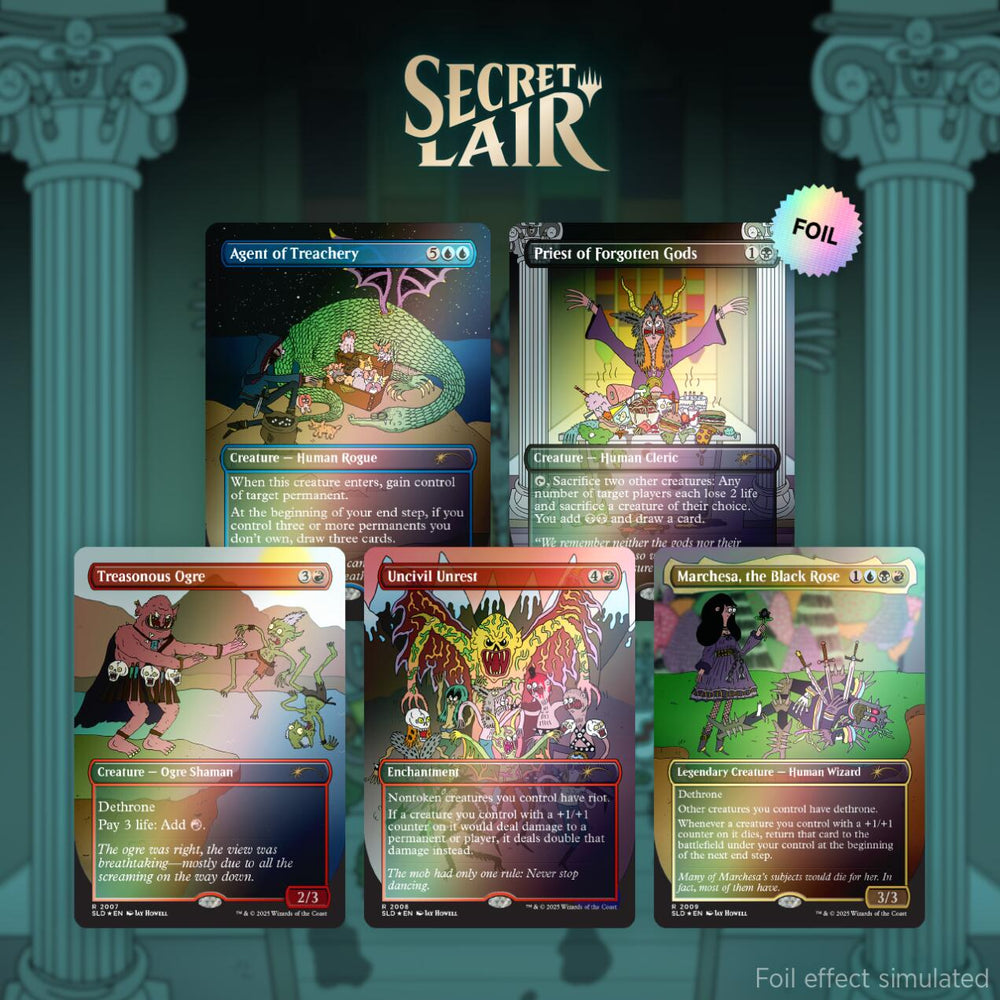 Secret Lair Drop: Featuring: Jay Howell - Rainbow Foil Edition [SLD] (ONLINE ORDER ONLY)