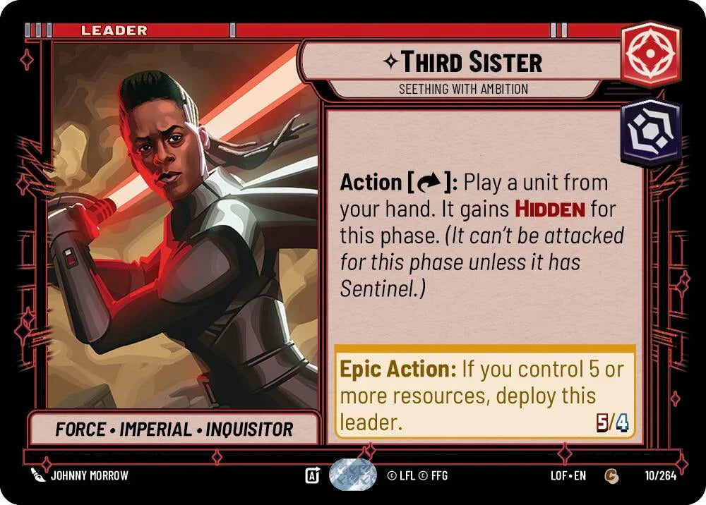 Third Sister - Seething With Ambition (010/264) (010/264) [Legends of the Force] (ONLINE ORDER ONLY)