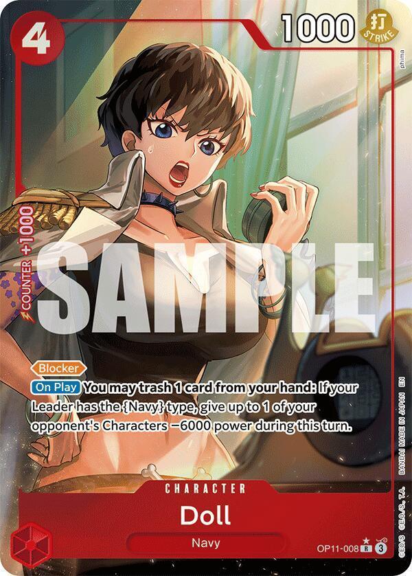 Doll (Alternate Art) [A Fist of Divine Speed] (ONLINE ORDER ONLY)