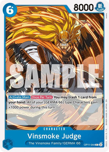 Vinsmoke Judge [A Fist of Divine Speed] (ONLINE ORDER ONLY)