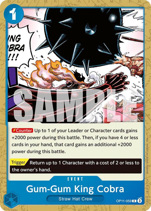 Gum-Gum King Cobra [A Fist of Divine Speed] (ONLINE ORDER ONLY)