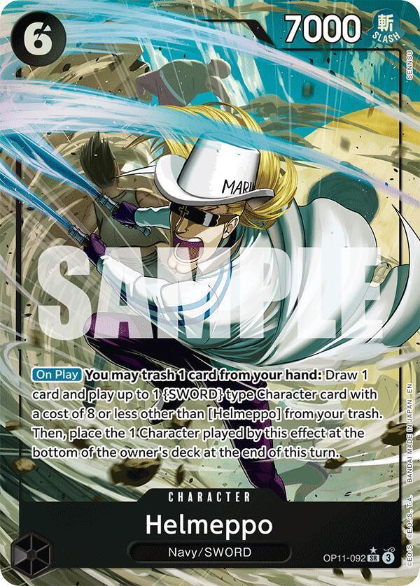 Helmeppo (Alternate Art) [A Fist of Divine Speed] (ONLINE ORDER ONLY)