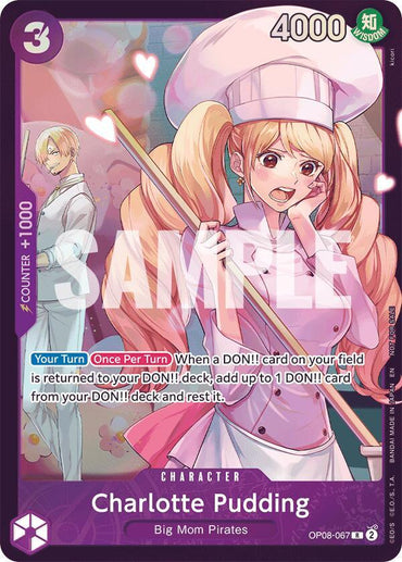 Charlotte Pudding (Store Treasure Cup 2025) [One Piece Promotion Cards] (ONLINE ORDER ONLY)