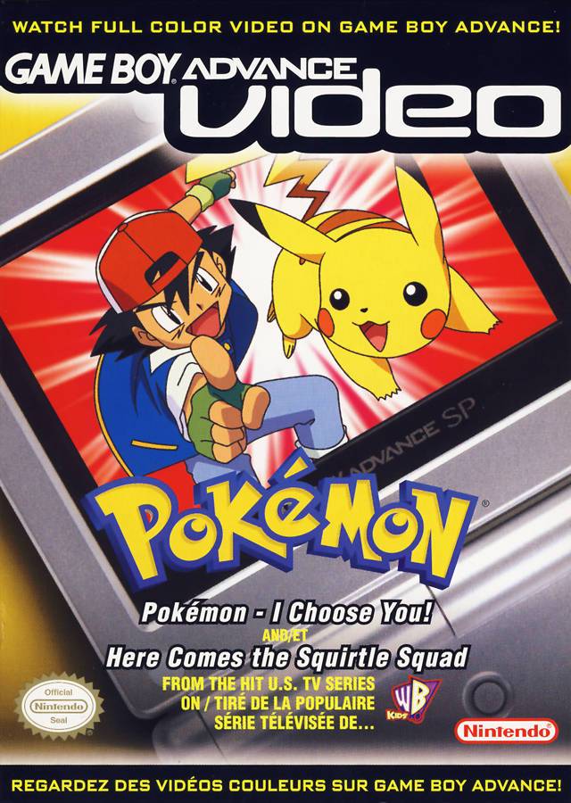 GBA Video Pokemon I Choose You and Here Comes the Squirtle Squad (Gameboy Advance) (ONLINE ORDER ONLY)