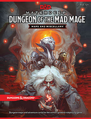 D&D: Waterdeep - Dungeon of the Mad Mage Map Pack (ONLINE ORDER ONLY)
