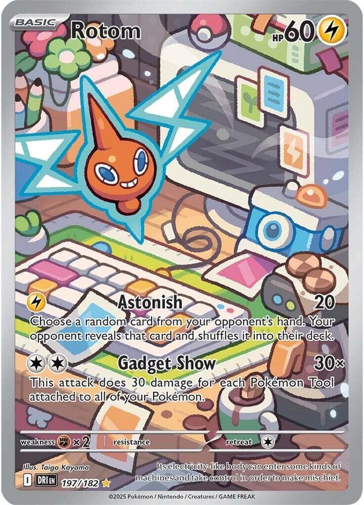 Rotom (197/182) [Scarlet & Violet: Destined Rivals] (ONLINE ORDER ONLY)