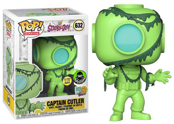 Captain Cutler (Glow in the Dark, Scooby-Doo) 632 - Popcultcha Exclusive (Online Order Only)