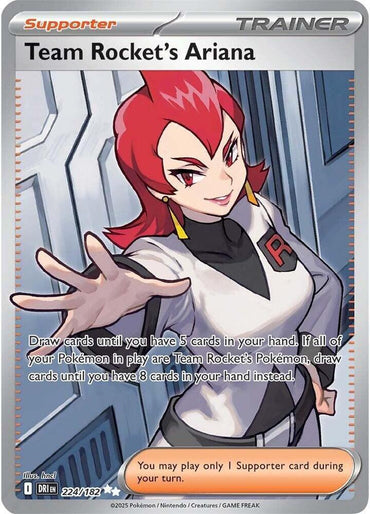 Team Rocket's Ariana (224/182) [Scarlet & Violet: Destined Rivals] (ONLINE ORDER ONLY)