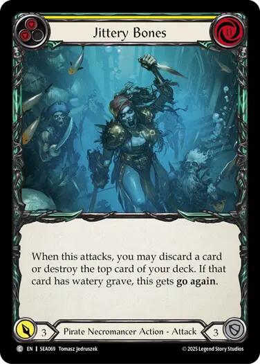 Jittery Bones (Yellow) [SEA069] (High Seas)