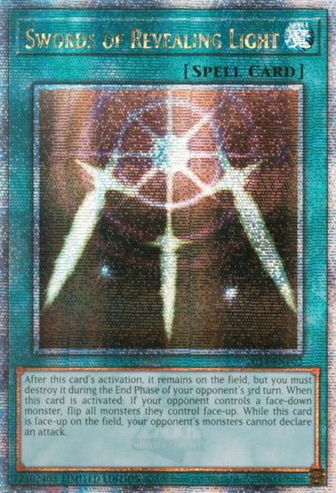 Swords of Revealing Light [2024-ENP02] Quarter Century Secret Rare (ONLINE ORDER ONLY)