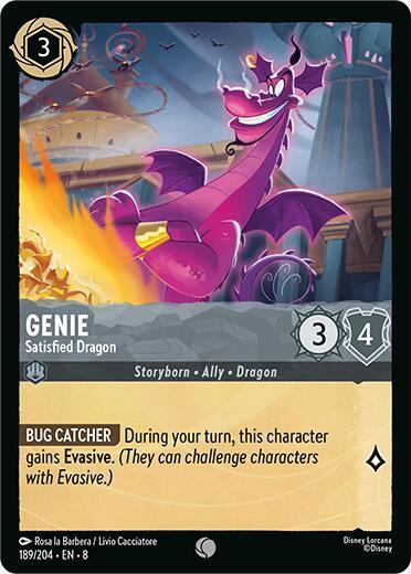 Genie - Satisfied Dragon (189/204) [Reign of Jafar] (ONLINE ORDER ONLY)