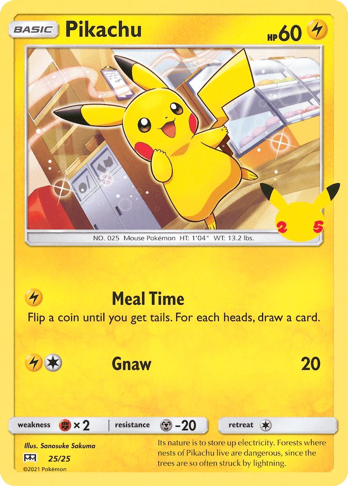 Pikachu (25/25) [McDonald's 25th Anniversary] (Online Only)
