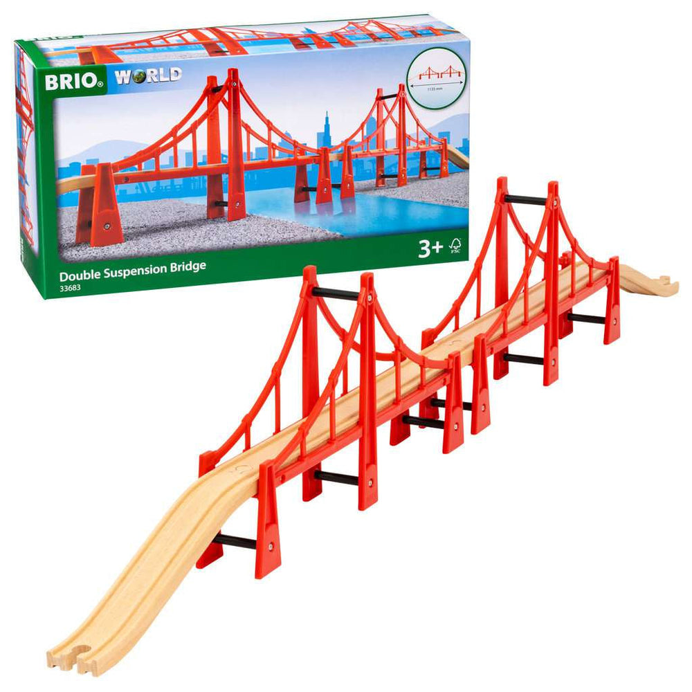 Brio: Double Suspension Bridge (ONLINE ORDER ONLY)