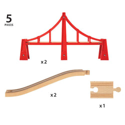 Brio: Double Suspension Bridge (ONLINE ORDER ONLY)