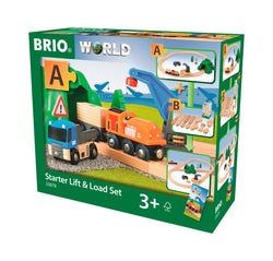 Brio: Starter Lift & Load Train Set (ONLINE ORDER ONLY)