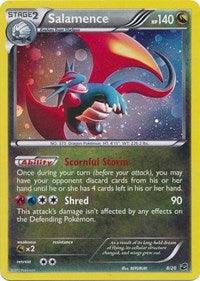 Salamence (8/20) (Cosmos Holo) (Blister Exclusive) [Black & White: Dragon Vault] (Online Only)