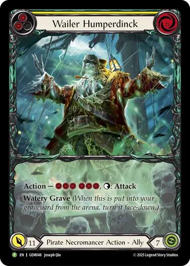 Wailer Humperdinck [GEM048] (GEM Pack 2)  Rainbow Foil