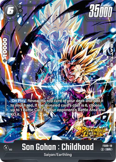 Son Gohan : Childhood [Starter Deck: Shallot] (ONLINE ORDER ONLY)