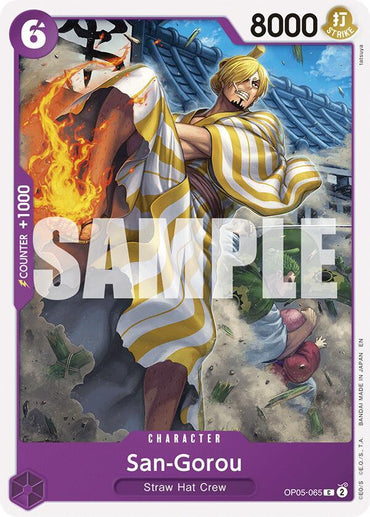 San-Gorou (Reprint) [Starter Deck: Purple/Black Monkey.D.Luffy] (ONLINE ORDER ONLY)