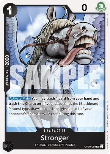 Stronger (Reprint) [Starter Deck: Black Marshall.D.Teach] (ONLINE ORDER ONLY)