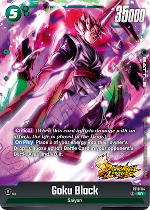 Goku Black [Starter Deck: Shallot] (ONLINE ORDER ONLY)
