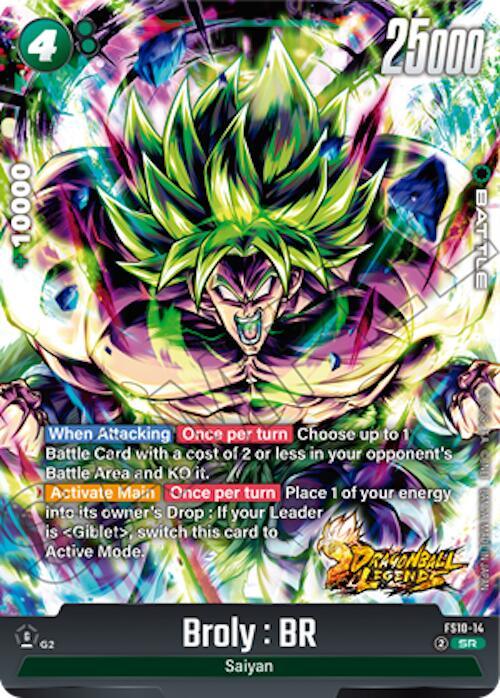 Broly : BR [Starter Deck: Shallot] (ONLINE ORDER ONLY)