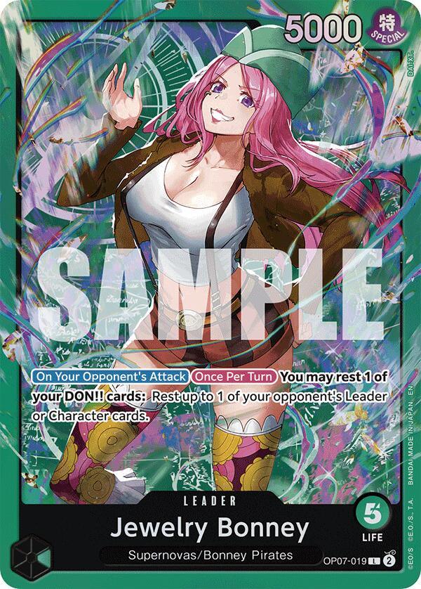 Jewelry Bonney [Starter Deck: GREEN Jewelry Bonney] (ONLINE ORDER ONLY)