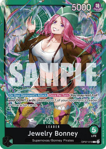 Jewelry Bonney [Starter Deck: GREEN Jewelry Bonney] (ONLINE ORDER ONLY)