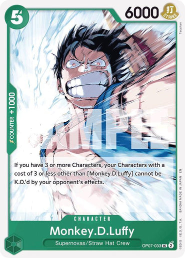 Monkey.D.Luffy (Reprint) [Starter Deck: GREEN Jewelry Bonney] (ONLINE ORDER ONLY)