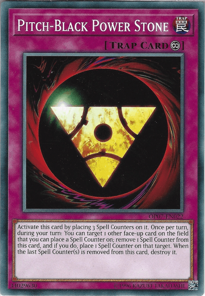 Pitch-Black Power Stone [OP07-EN022] Common (ONLINE ORDER ONLY)