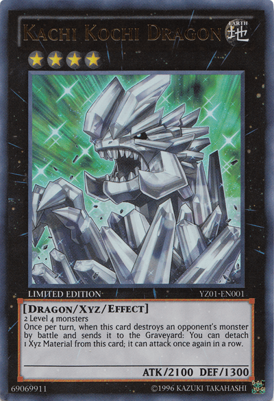 Kachi Kochi Dragon [YZ01-EN001] Ultra Rare (ONLINE ORDER ONLY)