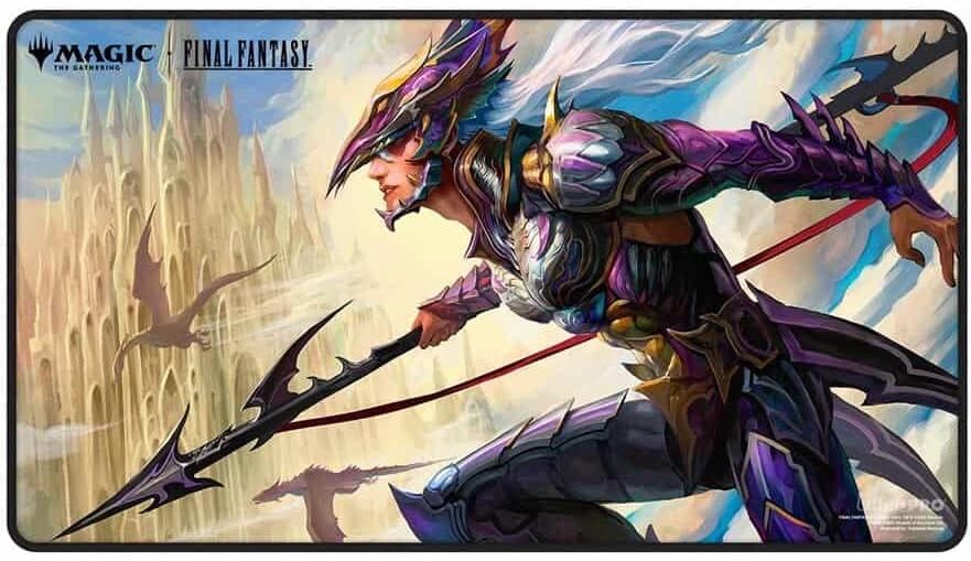 Ultra PRO: Black Stitched Playmat - FINAL FANTASY (Premium X) (ONLINE ORDER ONLY)