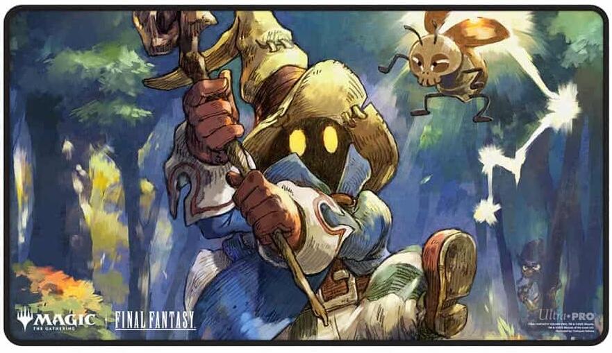 Ultra PRO: Black Stitched Playmat - FINAL FANTASY (Premium Y) (ONLINE ORDER ONLY)